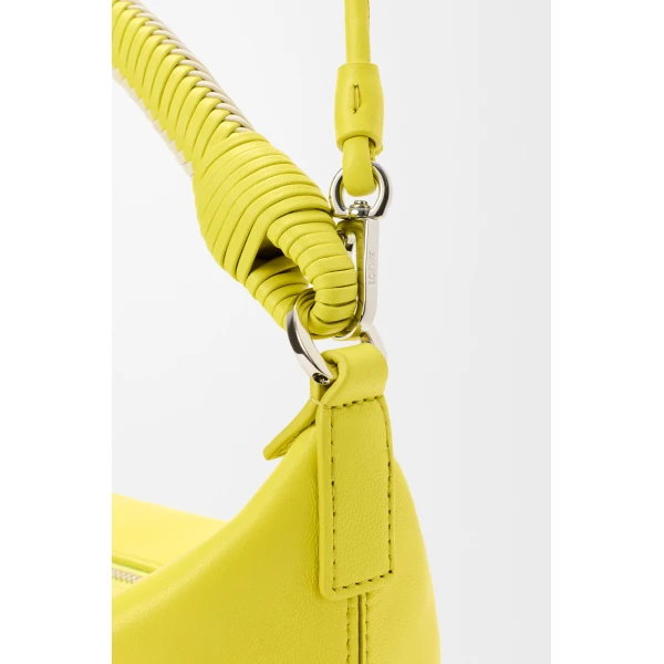 Loewe Cala mini bag in mellow nappa lambskin, Lemon/Soft White | Mini Bags | Luxury Shoes 