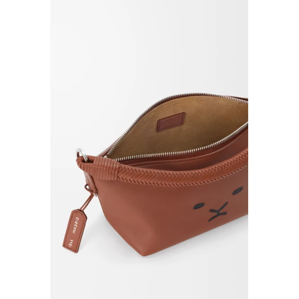 Loewe Cala mini bag in mellow nappa lambskin, Pecan | Mini Bags | Luxury Shoes 