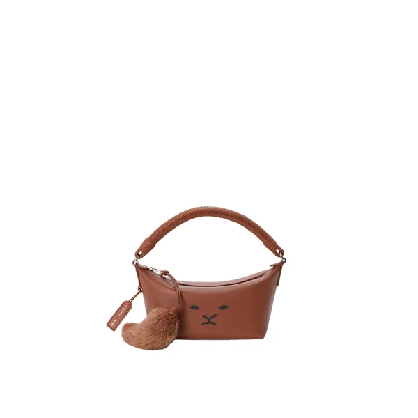 Loewe Cala mini bag in mellow nappa lambskin, Pecan | Mini Bags | Luxury Shoes 