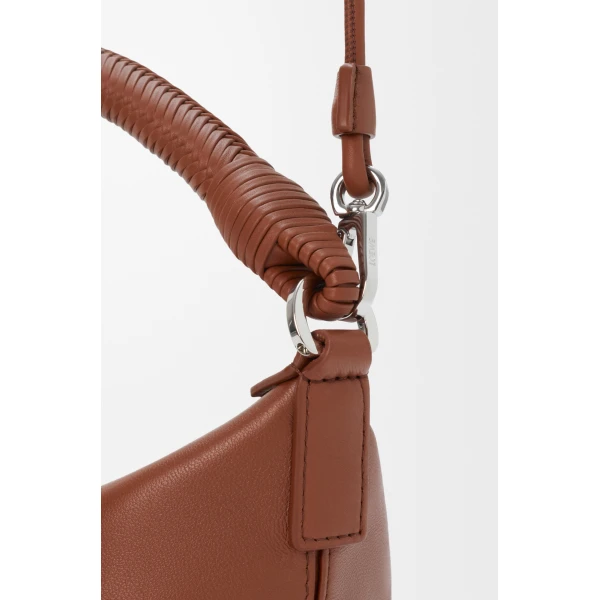 Loewe Cala mini bag in mellow nappa lambskin, Pecan | Mini Bags | Luxury Shoes 