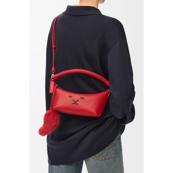 Loewe Cala mini bag in mellow nappa lambskin, Red | Mini Bags | Luxury Shoes 