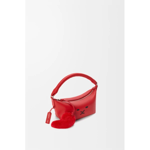 Loewe Cala mini bag in mellow nappa lambskin, Red | Mini Bags | Luxury Shoes 