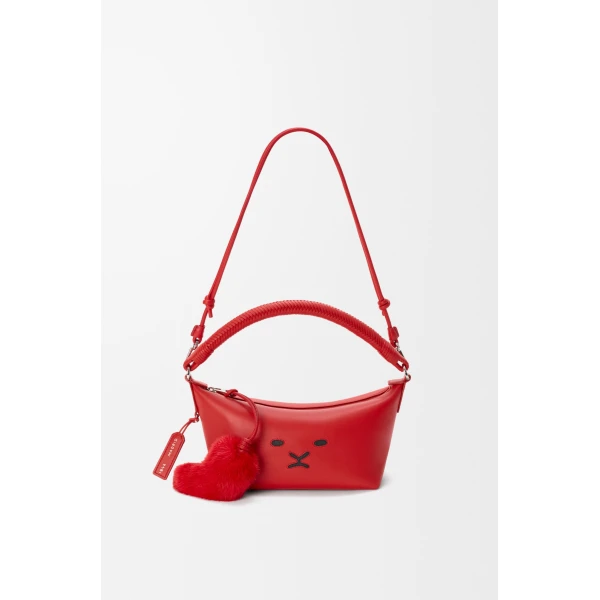 Loewe Cala mini bag in mellow nappa lambskin, Red | Mini Bags | Luxury Shoes 