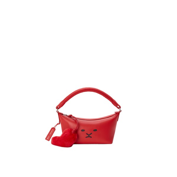 Loewe Cala mini bag in mellow nappa lambskin, Red | Mini Bags | Luxury Shoes 