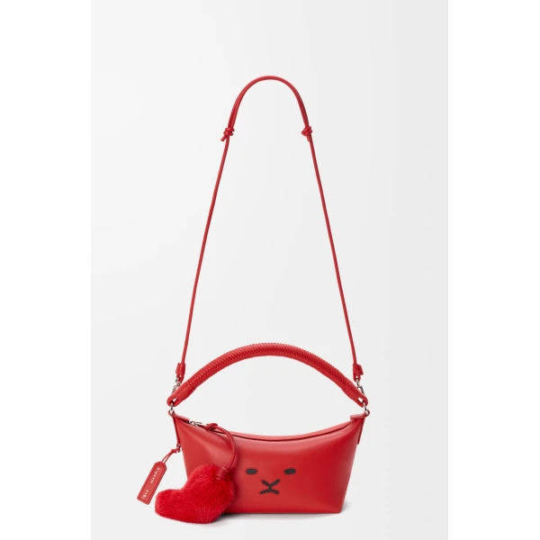 Loewe Cala mini bag in mellow nappa lambskin, Red | Mini Bags | Luxury Shoes 