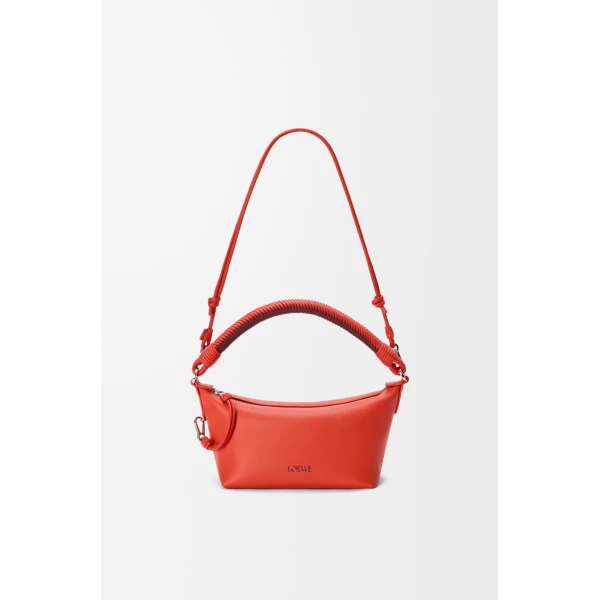 Loewe Cala mini bag in mellow nappa lambskin, Sunrise Orange/Pink Copper Red | Mini Bags | Luxury Shoes 