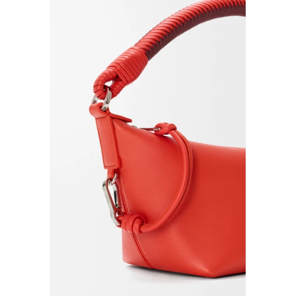 Loewe Cala mini bag in mellow nappa lambskin, Sunrise Orange/Pink Copper Red | Mini Bags | Luxury Shoes 