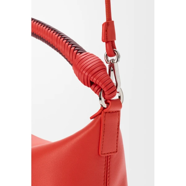 Loewe Cala mini bag in mellow nappa lambskin, Sunrise Orange/Pink Copper Red | Mini Bags | Luxury Shoes 
