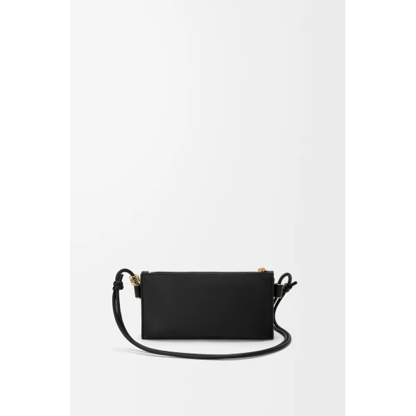 Loewe Joya pouch in nappa calfskin, Black | Clutch Bags | Luxury Shoes 