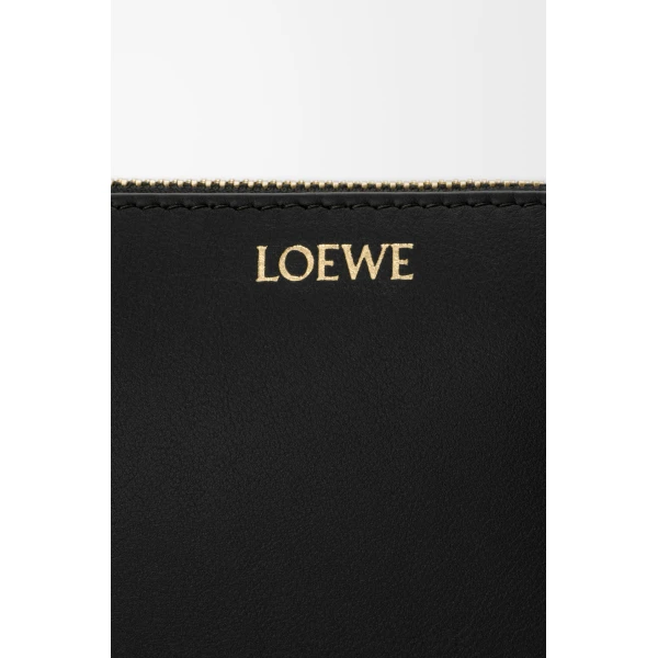 Loewe Joya pouch in nappa calfskin, Black | Clutch Bags | Luxury Shoes 