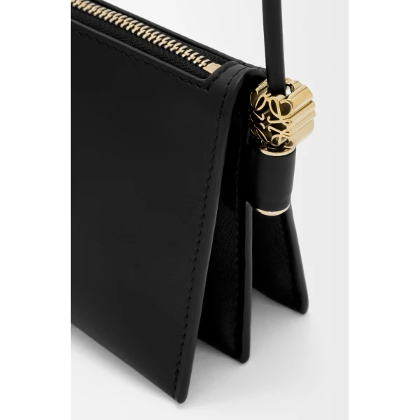 Loewe Joya pouch in nappa calfskin, Black | Clutch Bags | Luxury Shoes 