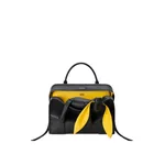Loewe Large Amazona 180 Lazy Dog bag in buffalino leather, Black/Yellow | Totes & Top-Handle Bags | Luxury Shoes Loewe Large Amazona 180 Lazy Dog bag in buffalino leather, Black/Yellow | Totes & Top-Handle Bags | Luxury Shoes