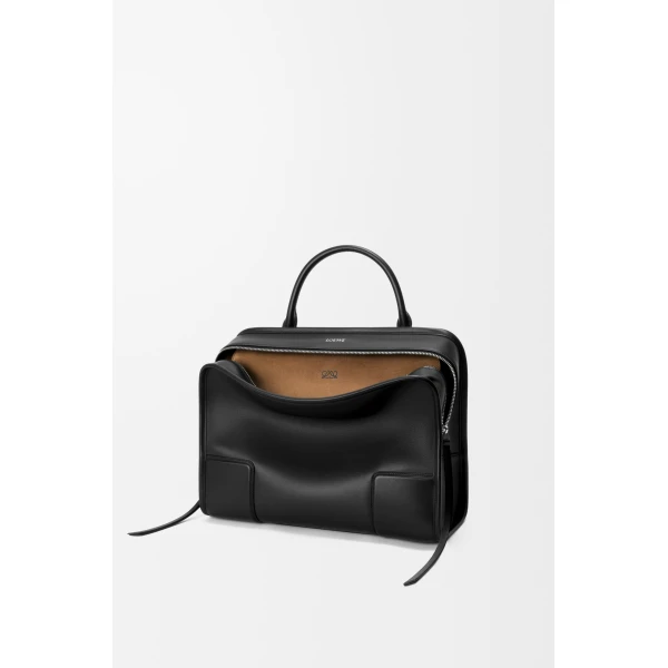 Loewe Large Amazona 180 bag in soft calfskin, Black | Totes & Top-Handle Bags | Luxury Shoes 