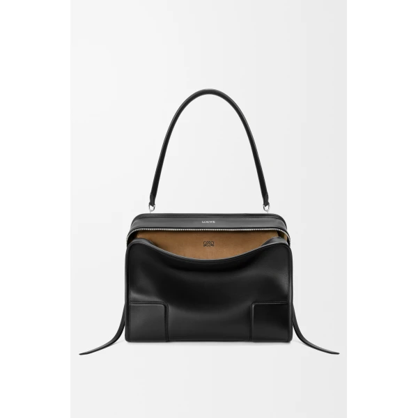 Loewe Large Amazona 180 bag in soft calfskin, Black | Totes & Top-Handle Bags | Luxury Shoes 