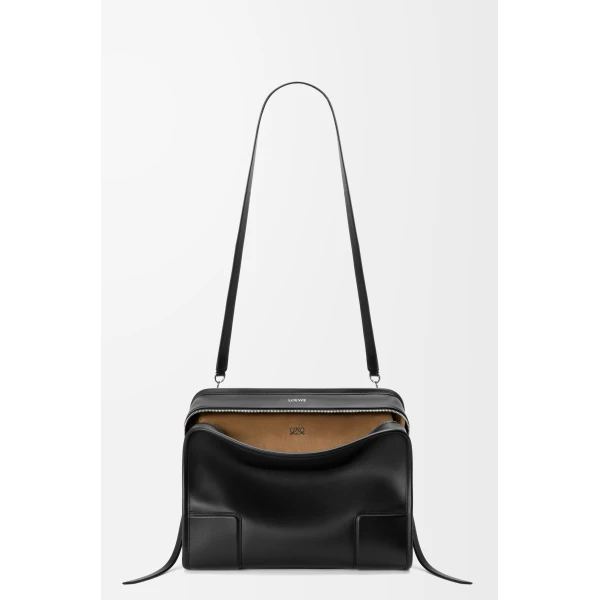 Loewe Large Amazona 180 bag in soft calfskin, Black | Totes & Top-Handle Bags | Luxury Shoes 
