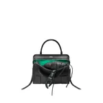 Loewe Medium Amazona 180 Lazy Crab bag in buffalino leather, Black/Green | Totes & Top-Handle Bags | Luxury Shoes 