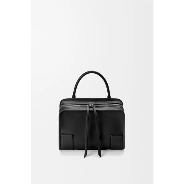 Loewe Medium Amazona 180 bag in soft calfskin, Black | Totes & Top-Handle Bags | Luxury Shoes 