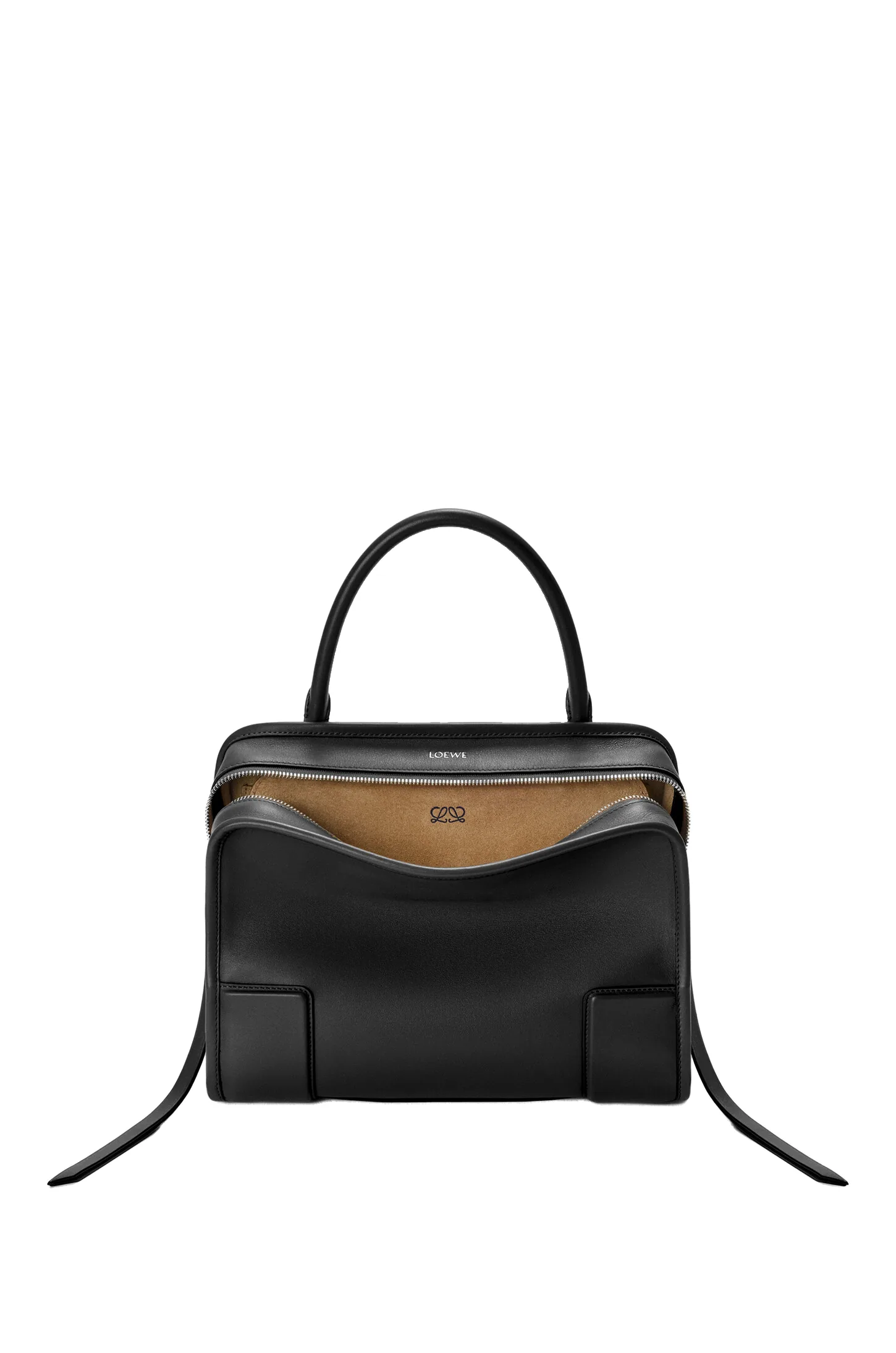 Loewe Medium Amazona 180 bag in soft calfskin, Black | Totes & Top-Handle Bags | Luxury Shoes Loewe Medium Amazona 180 bag in soft calfskin, Black | Totes & Top-Handle Bags | Luxury Shoes