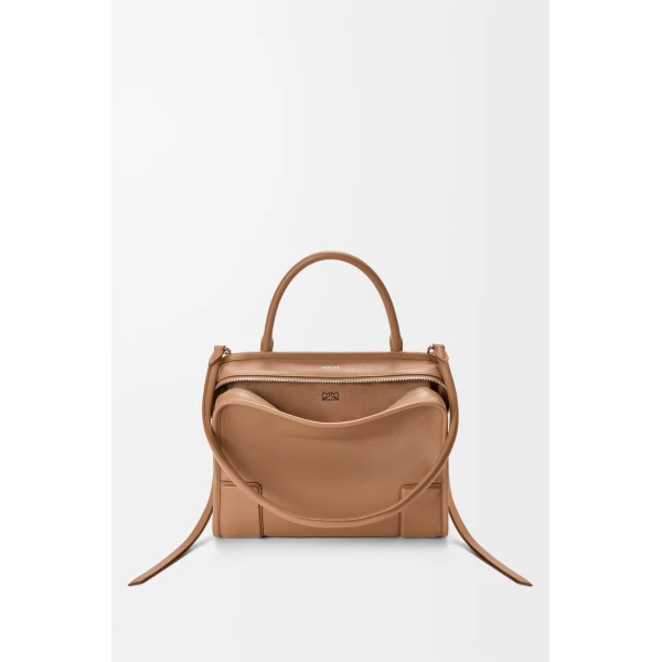 Loewe Medium Amazona 180 bag in soft calfskin, Mocha | Totes & Top-Handle Bags | Luxury Shoes 
