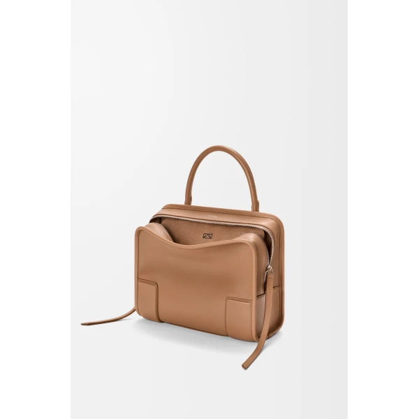Loewe Medium Amazona 180 bag in soft calfskin, Mocha | Totes & Top-Handle Bags | Luxury Shoes 