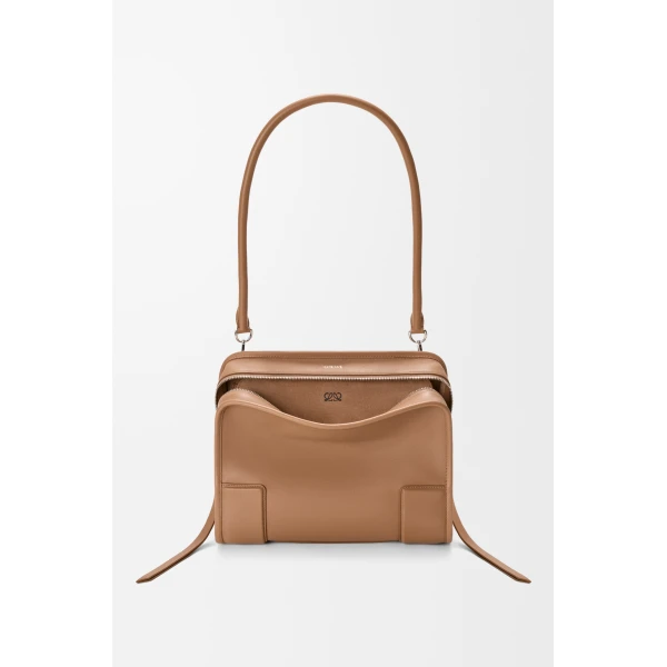 Loewe Medium Amazona 180 bag in soft calfskin, Mocha | Totes & Top-Handle Bags | Luxury Shoes 