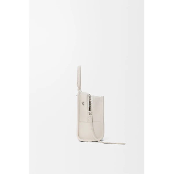 Loewe Medium Amazona 180 bag in woven calfskin, Soft White | Totes & Top-Handle Bags | Luxury Shoes 