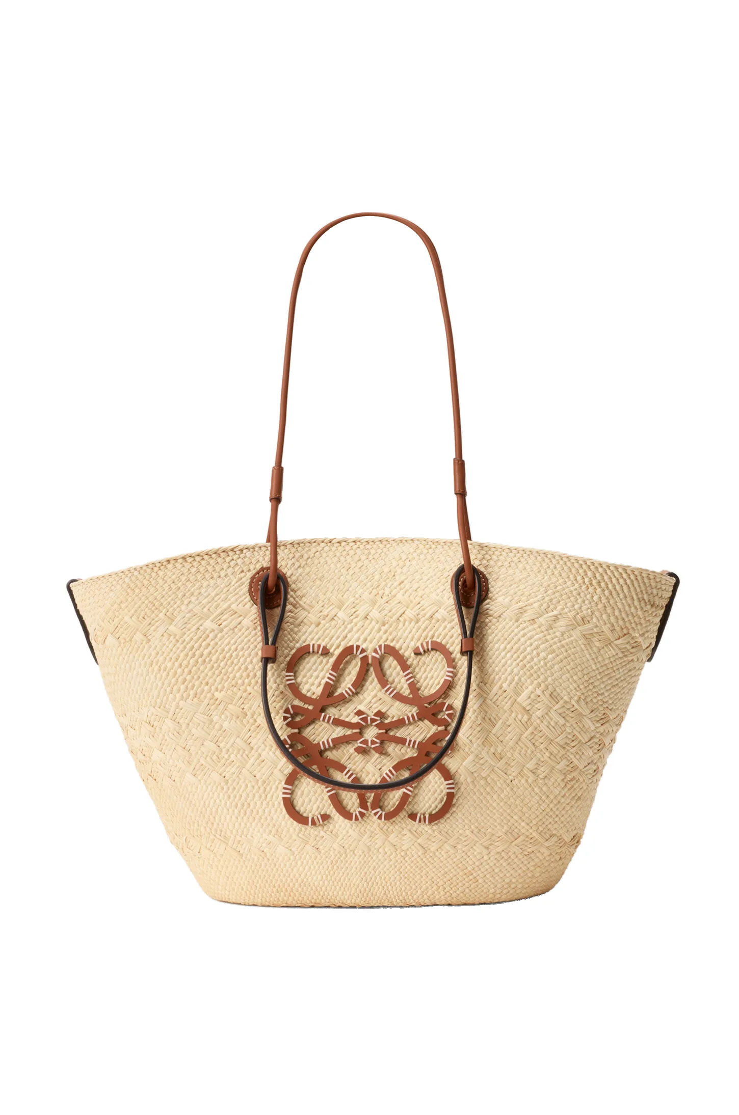Loewe Medium Anagram Basket bag in iraca palm and calfskin, Natural/Tan | Totes & Top-Handle Bags | Luxury Shoes Loewe Medium Anagram Basket bag in iraca palm and calfskin, Natural/Tan | Totes & Top-Handle Bags | Luxury Shoes