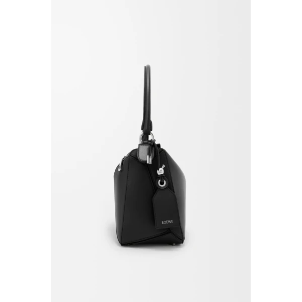 Loewe Medium Featherlight Puzzle bag in nappa lambskin, Black | Shoulder & Crossbody Bags | Luxury Shoes 