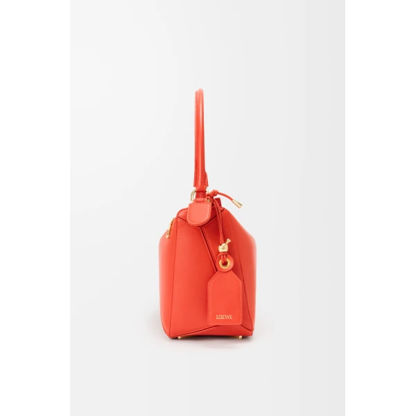 Loewe Medium Featherlight Puzzle bag in nappa lambskin, Deep Saffron | Shoulder & Crossbody Bags | Luxury Shoes 