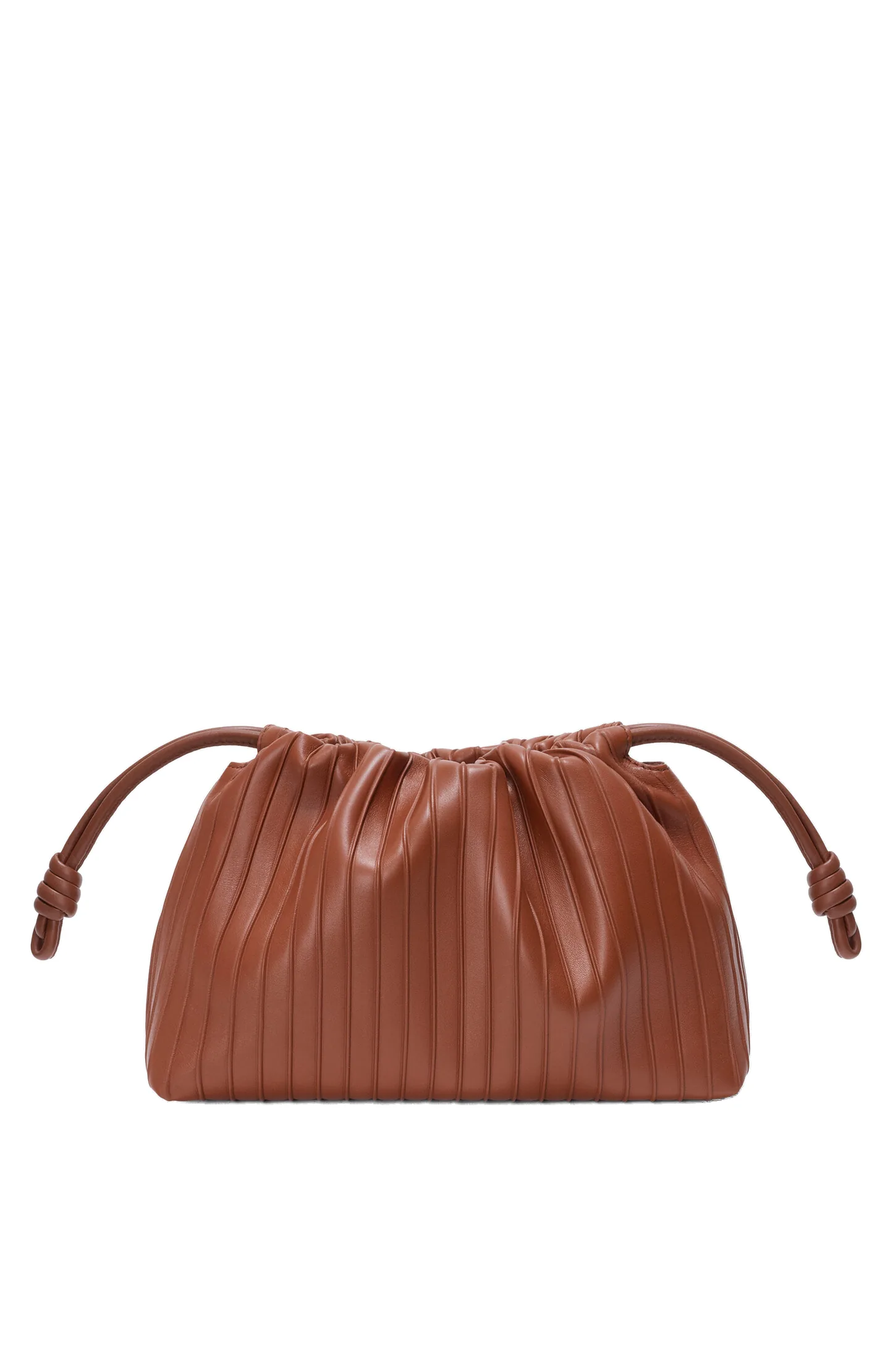 Loewe Medium Flamenco Pleats purse in nappa lambskin, Pecan | Shoulder & Crossbody Bags | Luxury Shoes Loewe Medium Flamenco Pleats purse in nappa lambskin, Pecan | Shoulder & Crossbody Bags | Luxury Shoes