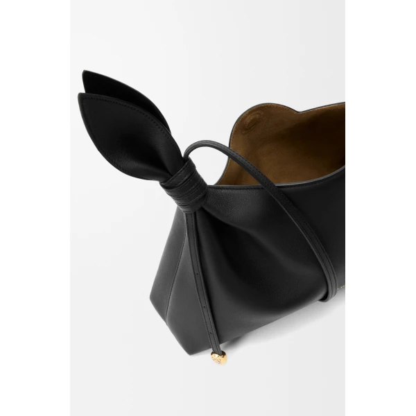 Loewe Medium Scarf bag in smooth calfskin, Black | Shoulder & Crossbody Bags | Luxury Shoes 