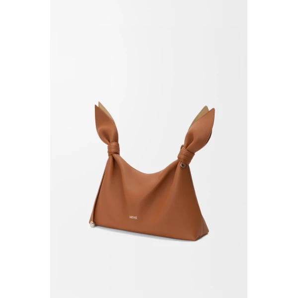 Loewe Medium Scarf bag in smooth calfskin, Squirrel | Shoulder & Crossbody Bags | Luxury Shoes 
