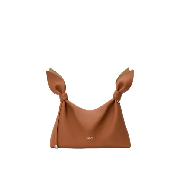 Loewe Medium Scarf bag in smooth calfskin, Squirrel | Shoulder & Crossbody Bags | Luxury Shoes 
