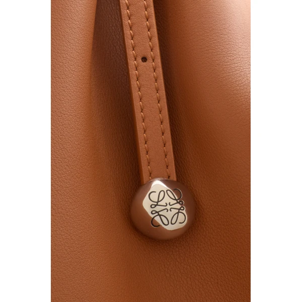 Loewe Medium Scarf bag in smooth calfskin, Squirrel | Shoulder & Crossbody Bags | Luxury Shoes 