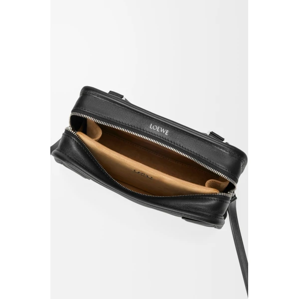 Loewe Mini Amazona 180 bag in soft calfskin, Black | Totes & Top-Handle Bags | Luxury Shoes 