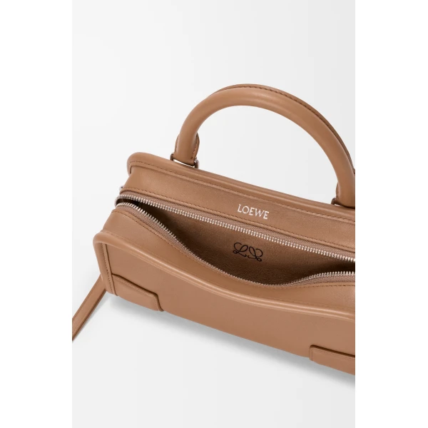 Loewe Mini Amazona 180 bag in soft calfskin, Mocha | Totes & Top-Handle Bags | Luxury Shoes 