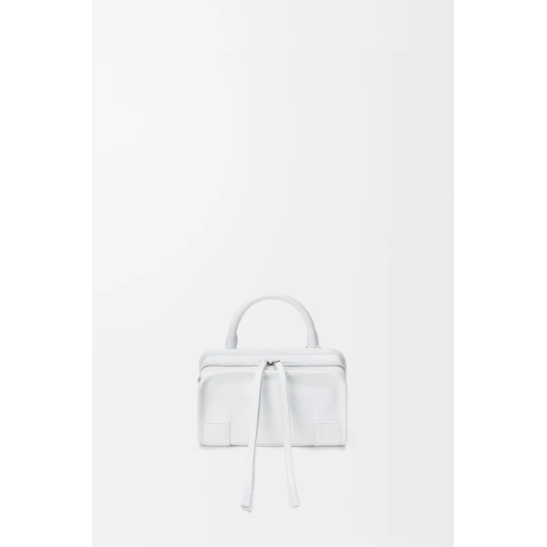 Loewe Mini Amazona 180 bag in soft calfskin, White | Totes & Top-Handle Bags | Luxury Shoes 