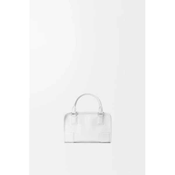 Loewe Mini Amazona 180 bag in soft calfskin, White | Totes & Top-Handle Bags | Luxury Shoes 