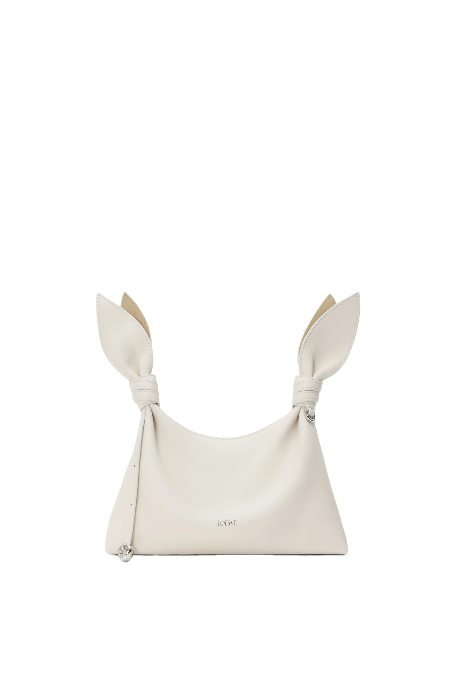 Loewe Mini Scarf bag in smooth calfskin, Soft White | Shoulder & Crossbody Bags | Luxury Shoes Loewe Mini Scarf bag in smooth calfskin, Soft White | Shoulder & Crossbody Bags | Luxury Shoes