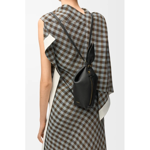 Loewe Scarf backpack in smooth calfskin, Black | Shoulder & Crossbody Bags | Luxury Shoes 