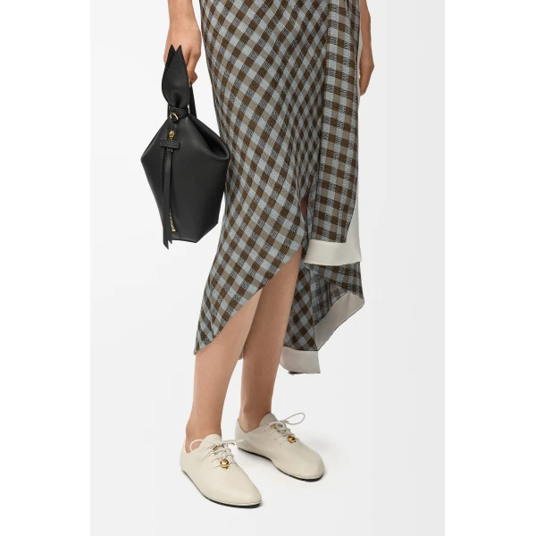 Loewe Scarf backpack in smooth calfskin, Black | Shoulder & Crossbody Bags | Luxury Shoes 