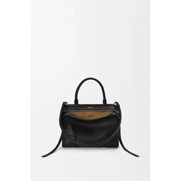 Loewe Small Amazona 180 bag in soft calfskin, Black | Totes & Top-Handle Bags | Luxury Shoes 