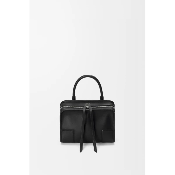 Loewe Small Amazona 180 bag in soft calfskin, Black | Totes & Top-Handle Bags | Luxury Shoes 