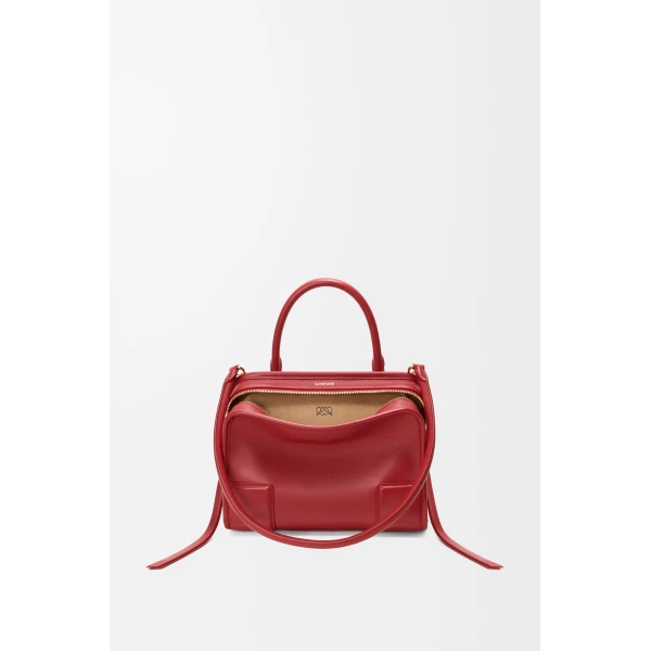 Loewe Small Amazona 180 bag in soft calfskin, Carmine Red | Totes & Top-Handle Bags | Luxury Shoes 