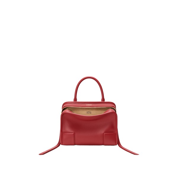 Loewe Small Amazona 180 bag in soft calfskin, Carmine Red | Totes & Top-Handle Bags | Luxury Shoes 