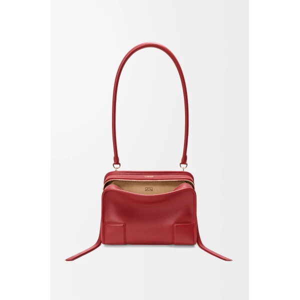 Loewe Small Amazona 180 bag in soft calfskin, Carmine Red | Totes & Top-Handle Bags | Luxury Shoes 