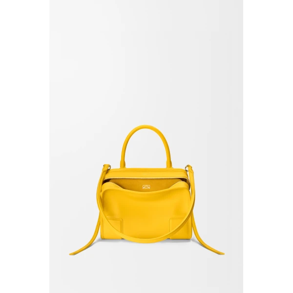 Loewe Small Amazona 180 bag in soft calfskin, Daisy Yellow | Totes & Top-Handle Bags | Luxury Shoes 
