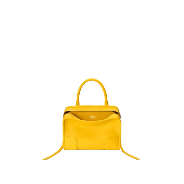 Loewe Small Amazona 180 bag in soft calfskin, Daisy Yellow | Totes & Top-Handle Bags | Luxury Shoes 