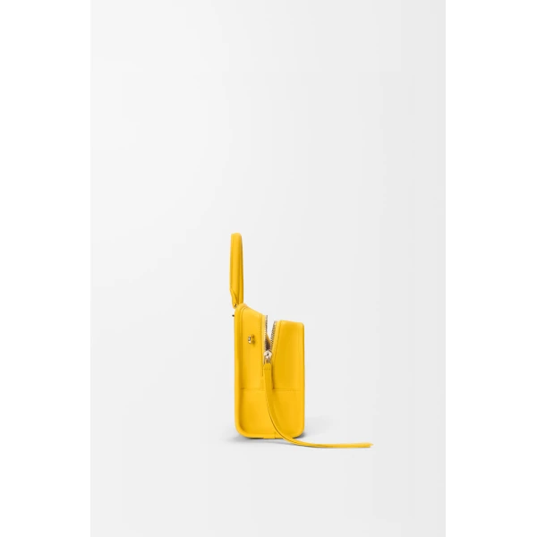 Loewe Small Amazona 180 bag in soft calfskin, Daisy Yellow | Totes & Top-Handle Bags | Luxury Shoes 