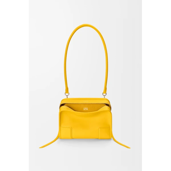 Loewe Small Amazona 180 bag in soft calfskin, Daisy Yellow | Totes & Top-Handle Bags | Luxury Shoes 